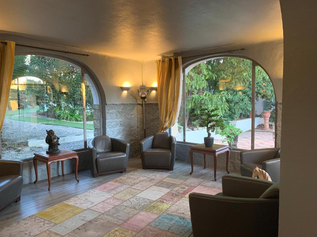 Hotel Le Pre Catelan Juan-les-Pins Exterior foto
